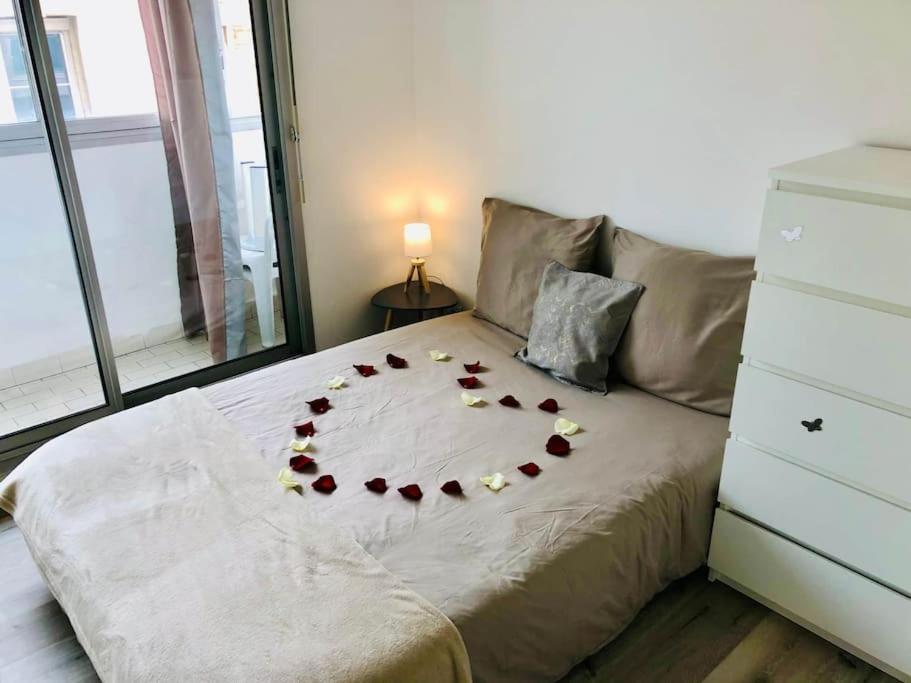 "Beausoleil" T2 Lumineux, Parking, Clim, Wifi Apartment Сет Екстериор снимка