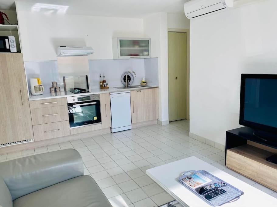"Beausoleil" T2 Lumineux, Parking, Clim, Wifi Apartment Сет Екстериор снимка